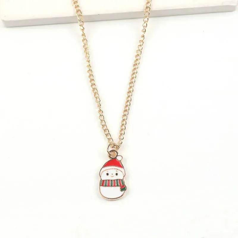 Collier de Noël pour femme Idée cadeau bijoux pour femme