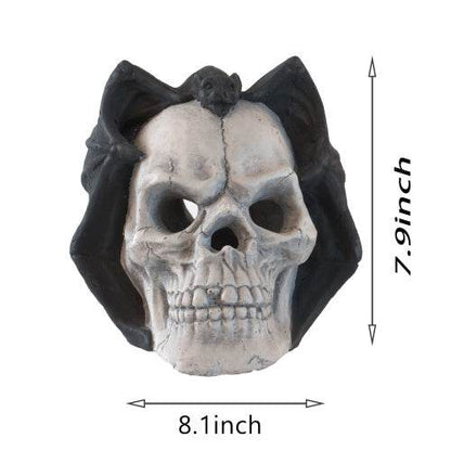 Halloween Décor - Fire Pit Demon Skull Gas Log For Ventless  Vent Free, Electric, Outdoor Fireplace And Fire Pit,