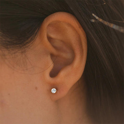 Fashion 12 Crystal Stud Earrings