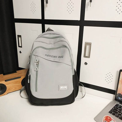 All-matching Casual Simplicity Large Capacity Student Backpack