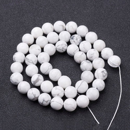 Howlite Gemstone Beads