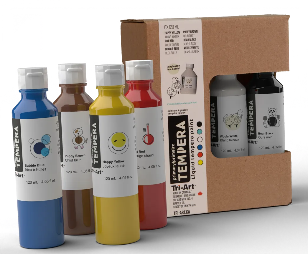 Primary Liquid Tempera - Sets