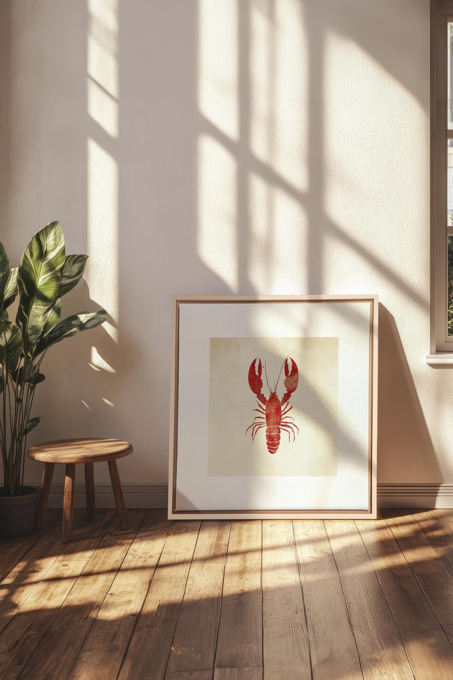 CÔTE SALÉE, Œuvre sur toile tendue