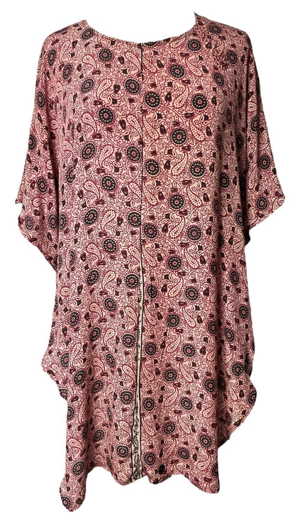 PRC6975 Avatar Pure Silk Waterfall Top