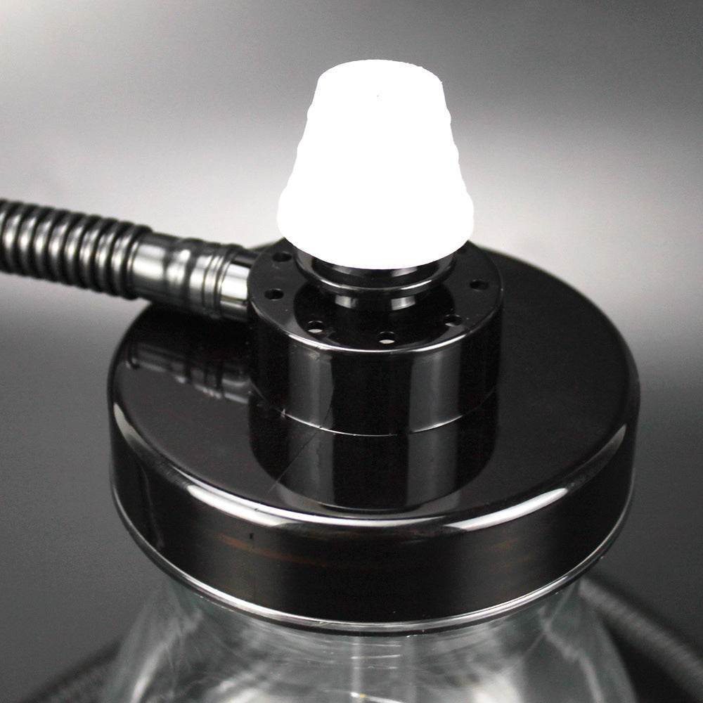 Portable Transparent White Plastic Hookah Full Set Of Accessories
