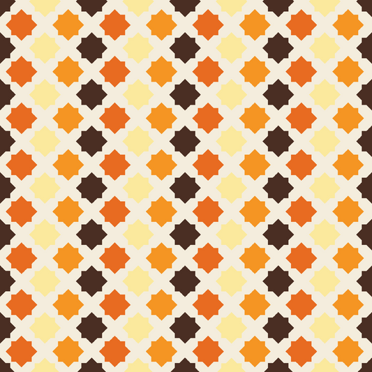 Craft HTV 70's Classic Geometric Pattern
