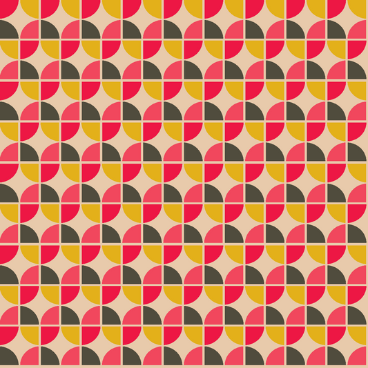 Craft HTV 70's Geometric Groovy Pattern