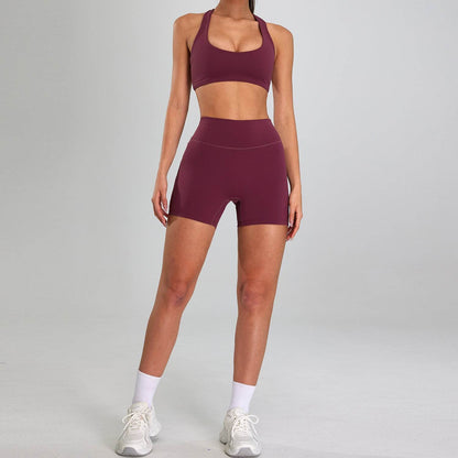 Stylish Fashion Gym clothes for women Crop workout top and Short Pant