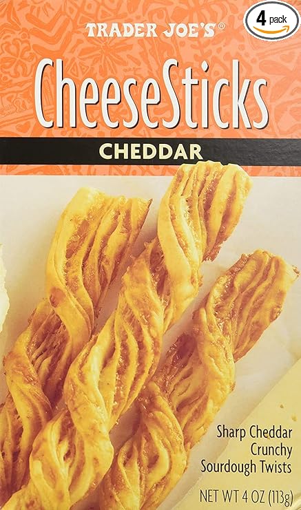 Bâtonnets au fromage Trader Joe's, cheddar, 113 g