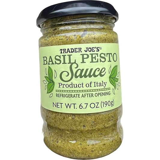 Sauce Pesto au Basilic Trader Joe's, 190 g