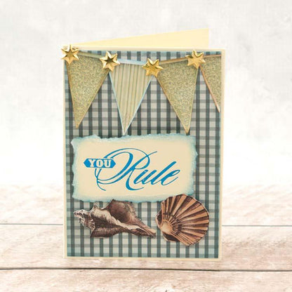 Couture Creations Hotfoil Stamp - You Rule Sentiment