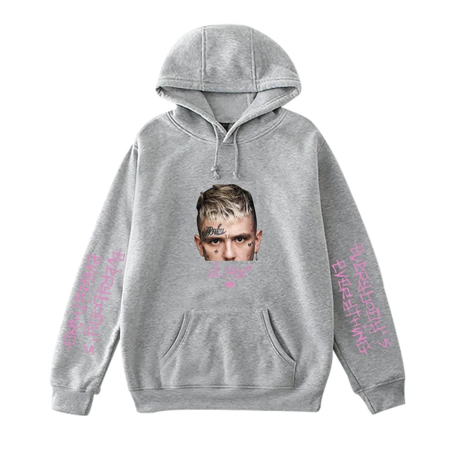 Lil Peep Drawstring Hooded Sweatshirt Pullover Pocket Unisex Hoodie