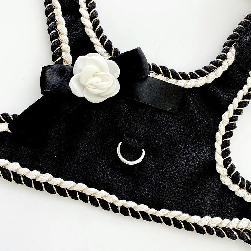 Coco Chewnel Harness Set | Dog Harness Leash and Hat Set