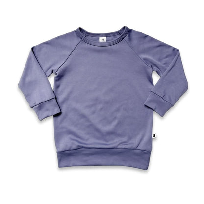 Youth Bamboo Raglan Pullover | Dusty Lilac
