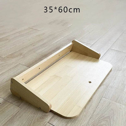 Cadre d'escalade pour grand chat en bois massif Litière pour chat Arbre à chat Étagère à chat simple