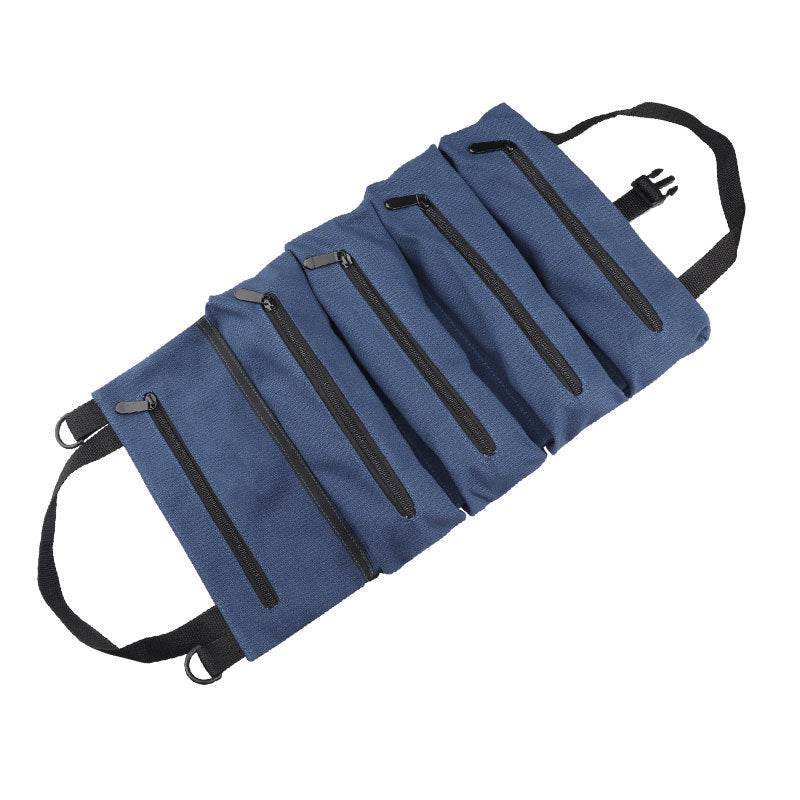 Sac à outils suspendu en toile Ann 16, sac de rangement de voiture, sac d'électricien, sac à outils de quincaillerie de voiture