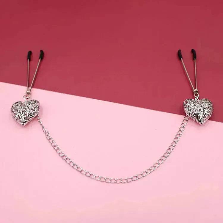 Love Chain Sex Toys Bell For Women Nipple Clamp Anal Plug