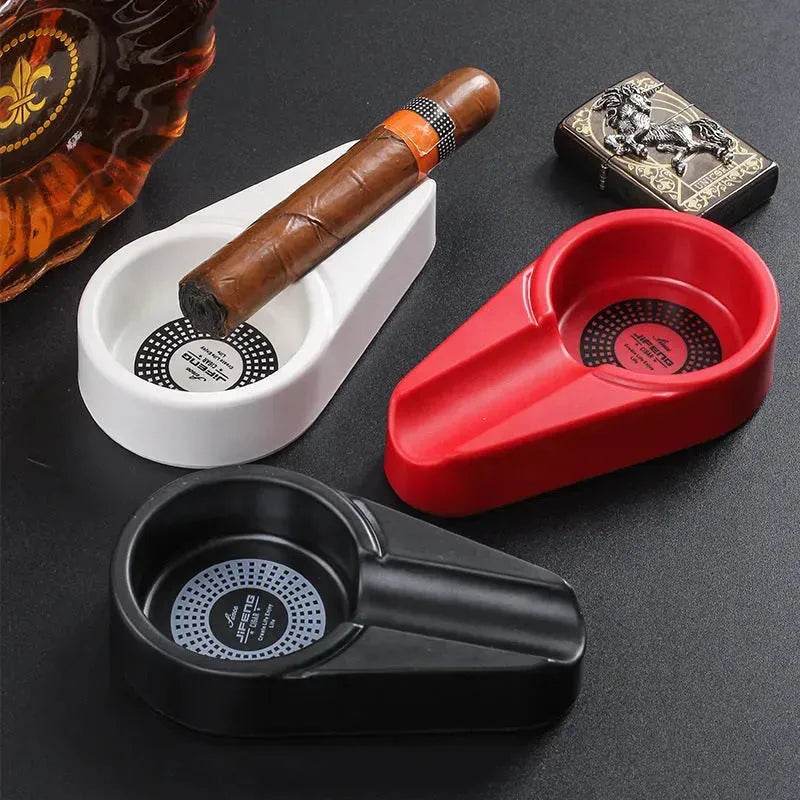Portable Mini Single Sink Cigar Ashtray