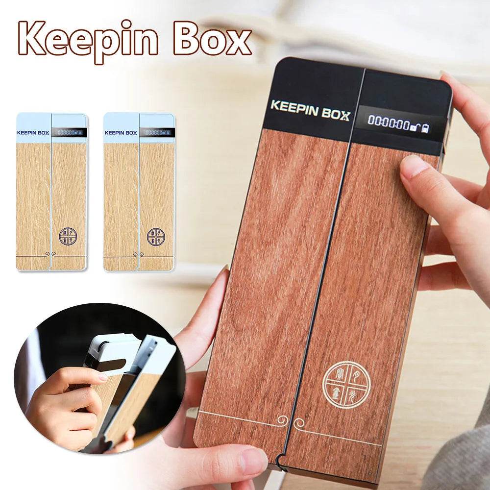 Portable Mobile Phone Keeping Timing Box  self discipline Phone Locker