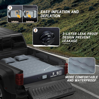 Matelas gonflable de camping pour camionnette (6,0-6,5 pieds)