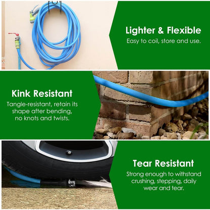 Non-Expanding Flexible Garden Hose Heavy Duty PVC Water Hose