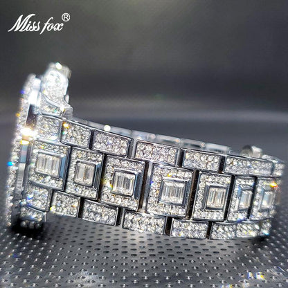 Diamond Studded Luxury Men Watch