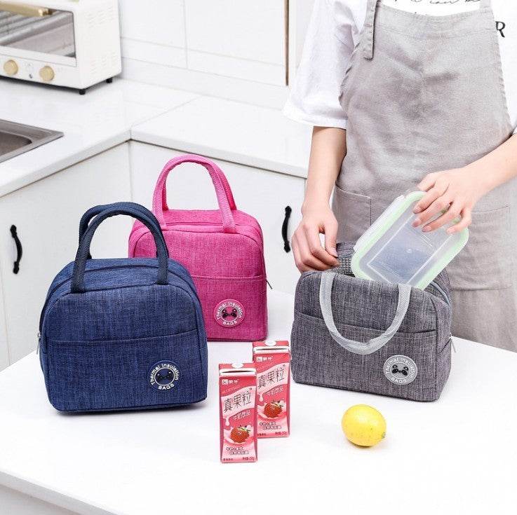 Portable Fashion Insulated Work Lunch Bag for Women