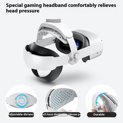Head Strap for Quest 3 Accessories, Comfort VR Headset Elite Strap for Meta Quest 3, Adjustable Lightweight Strap Replacement