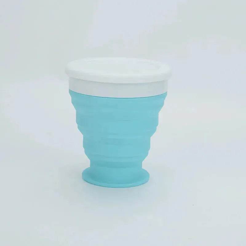 Portable Silicone Foldable Compressible Lunch Box container