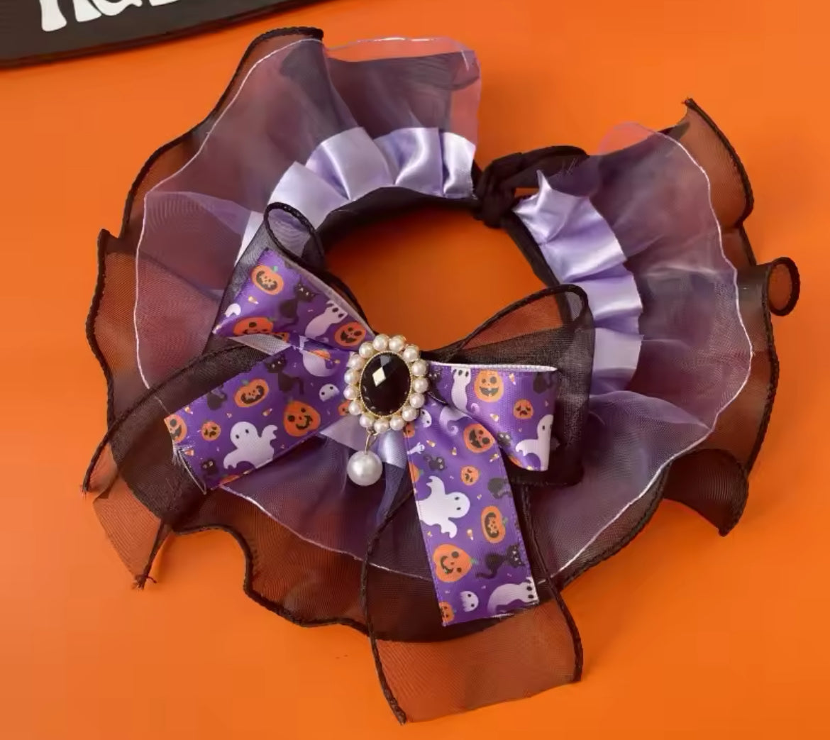Collier pour chien d'Halloween – Accessoire festif de saison pour chien