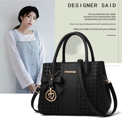 Affordable Luxury formal Handbag PU Leather Made.