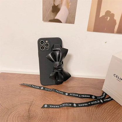 Ladies Bowtie iphone case TPU Protective Phone case for Apple Phones