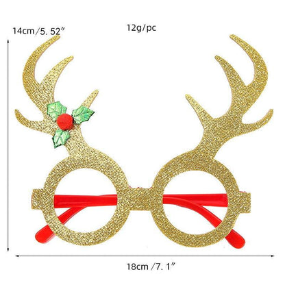 Christmas Creative Party Gathering Dress Up Glasses