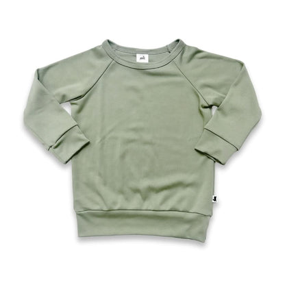 Baby/Kids' Bamboo Raglan Pullover | Dusty Lilac
