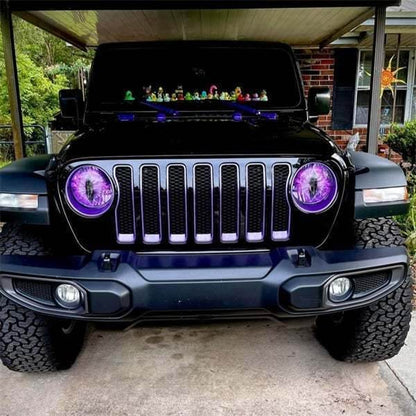 Car Headlight Decal Sticker
