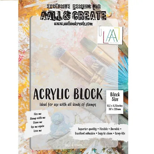 AALL and Create Bloc acrylique -- A4