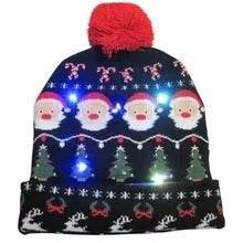Bonnet de Noël lumineux à LED