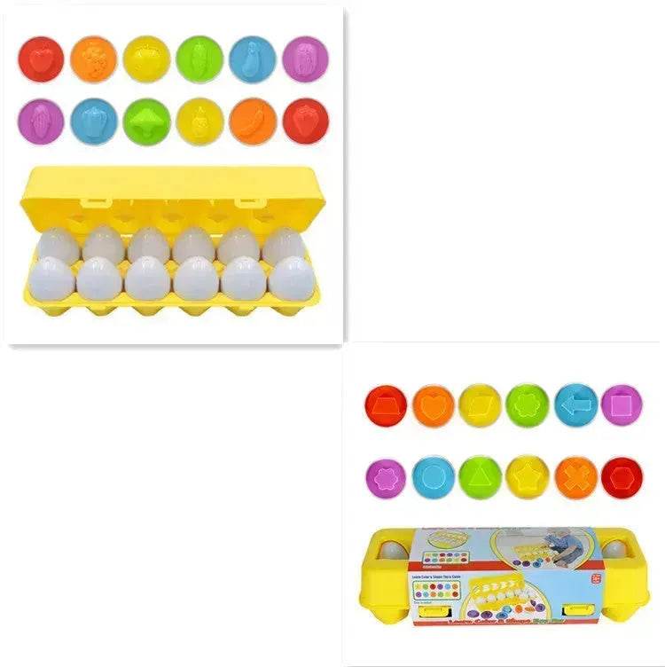 Jouet Éducatif Bébé Apprentissage Smart Egg Jeux Formes Tri Jouets Montessori pour Enfants