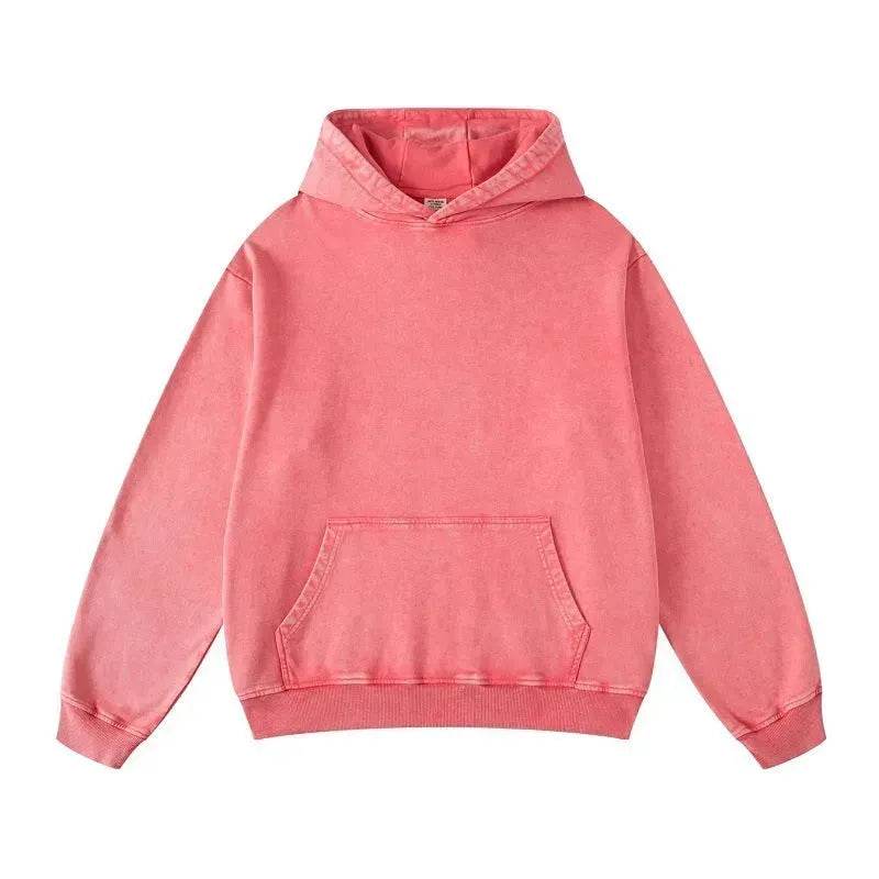 Fall Winter Thick Pullover Hoodie Sweatshirts For Men