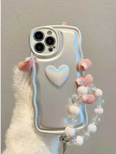 Fashion Electroplated Love iphone Case women
