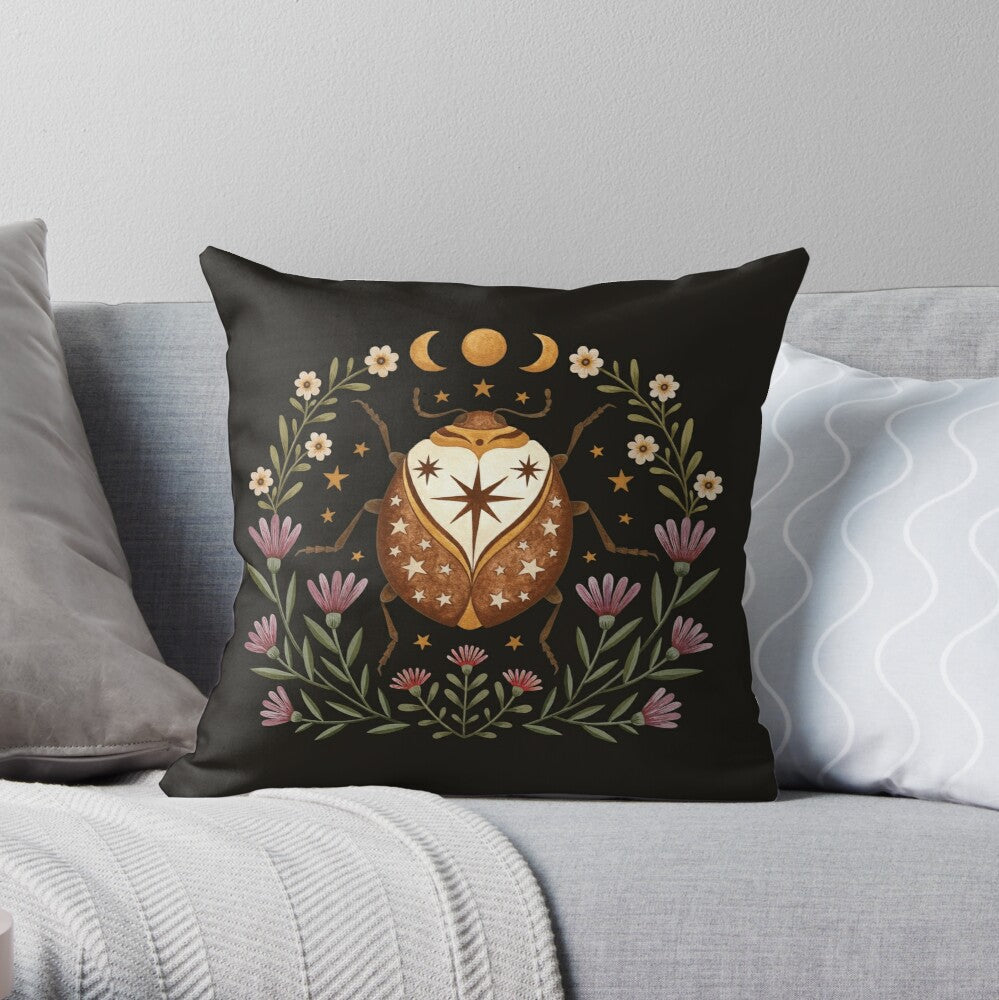 Modern Linen Pillow Cover – Minimalist Geometric Cushion Case for Home Décor