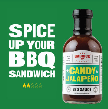 Gabrick BBQ Sauce Co. Candy Jalapeño BBQ Sauce