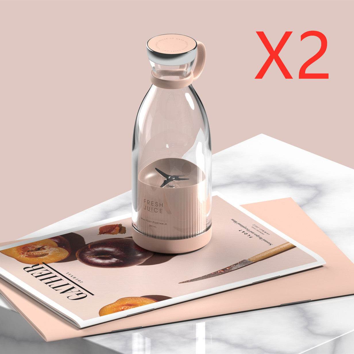 350ML Electric Smoothie Juicer Blender Mixer USB Rechargeable Household Portable Blender Maker Cup