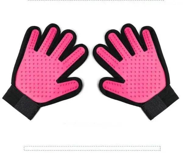 Silicone Pet Hair Removal Glove Comb Pet Grooming Gloves Brush