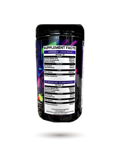 Project M MINDBENDER V5 High Stim Pre-Workout 40/20 Servings