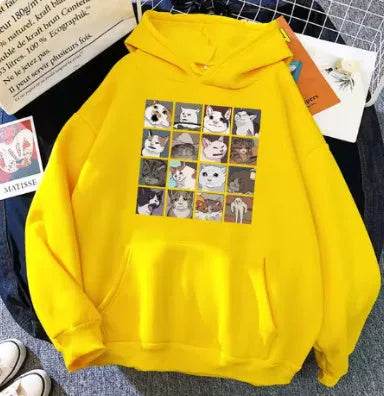 Women's Personalized Harajuku Sweatshirt Loose Plus Size