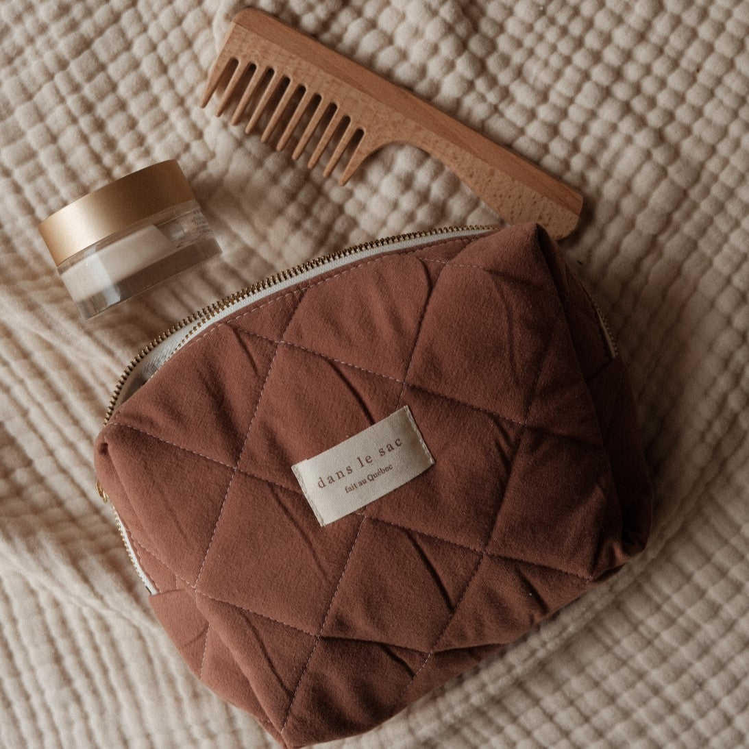Pochette matelassée
