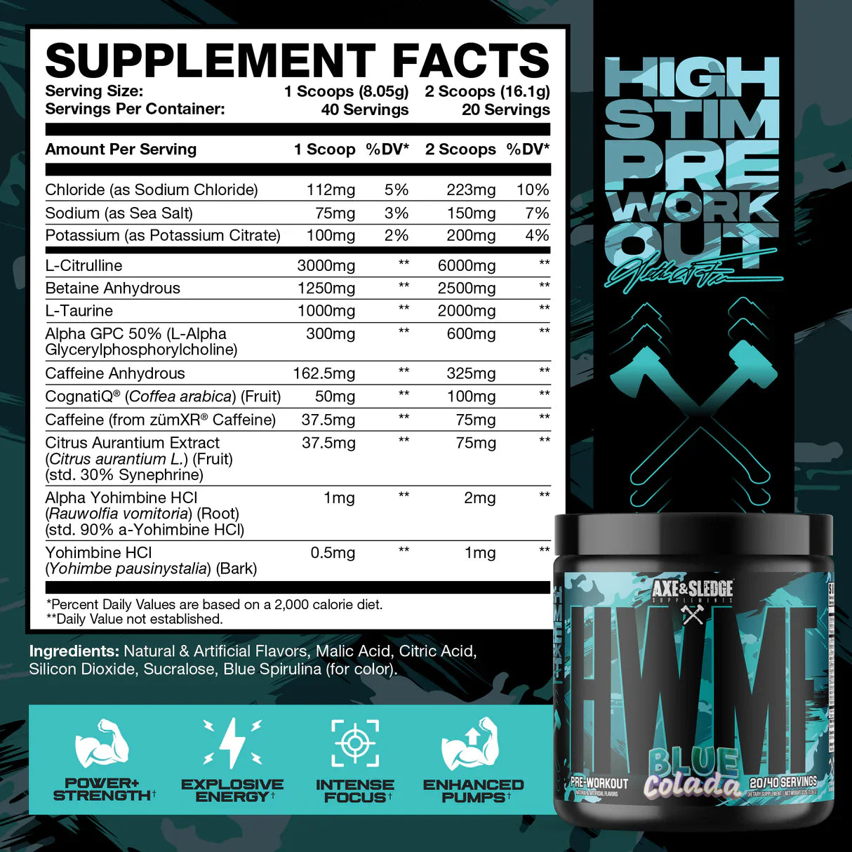 Axe & Sledge HWMF Pre-Workout