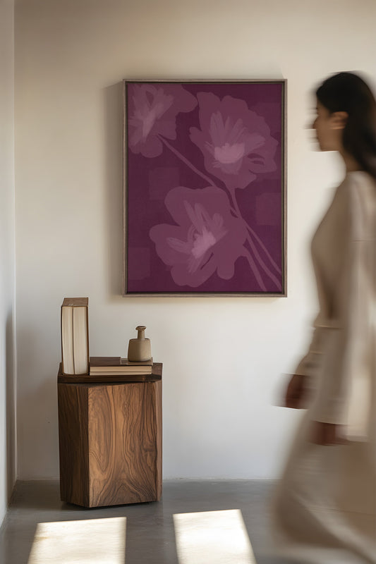 DEEP HARMONY, Œuvre sur toile tendue