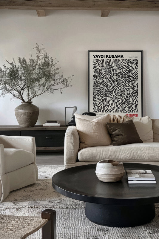 KUSAMA I, Acrylic on stretched canvas
